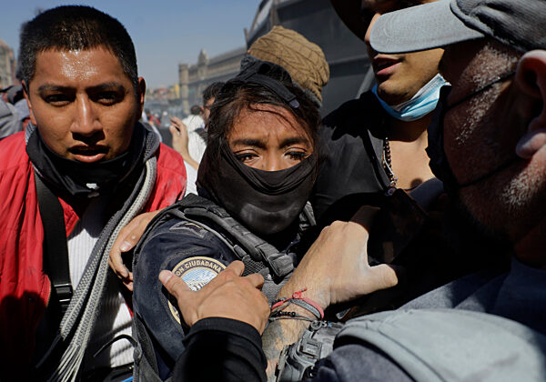 Generation Z March In Mexico City