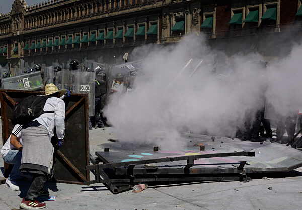 Generation Z March In Mexico City