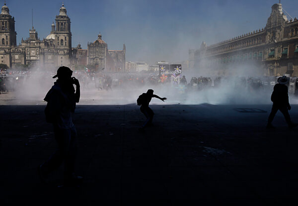 Generation Z March In Mexico City