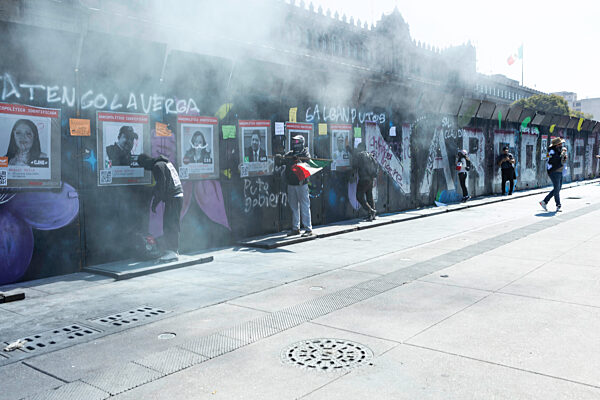 March Of The So-called Generation Z In Mexico City