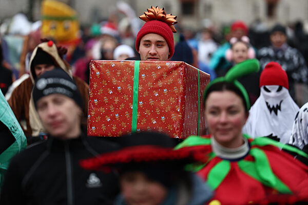 New Year's Eve Run In Krakow