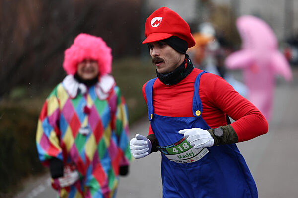 New Year's Eve Run In Krakow