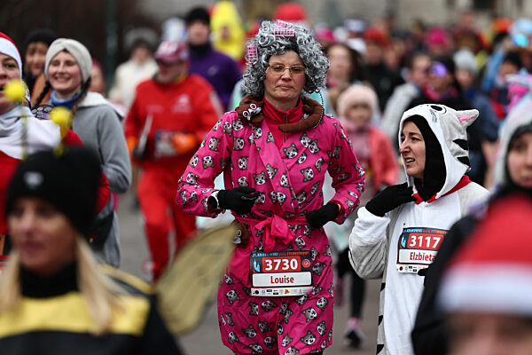 New Year's Eve Run In Krakow