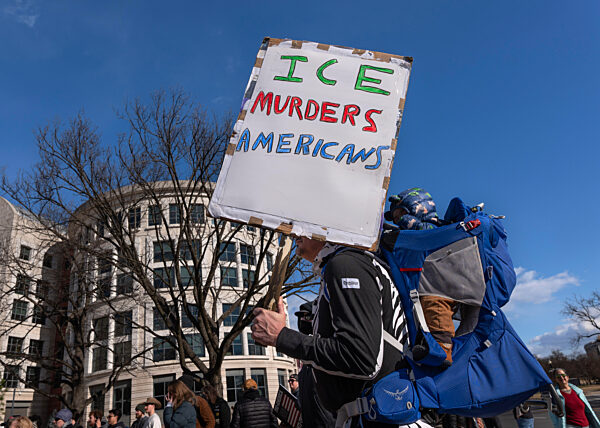 Activists March To ICE Headquarters In D.C.