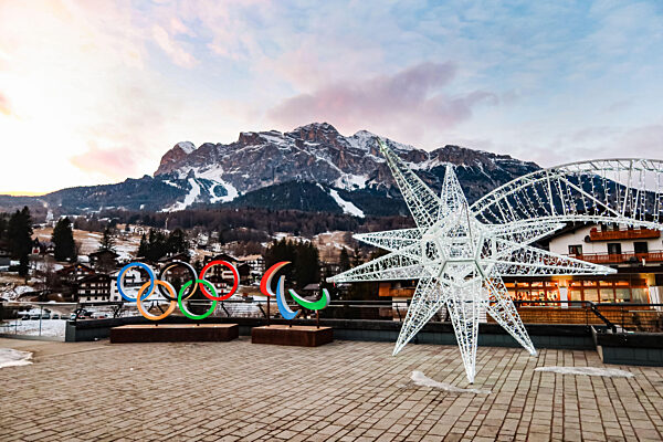 Daily Life Awaiting The XXV Winter Olympic And Paralympic Games Milano Cortina 2026 In Cortina D'Ampezzo