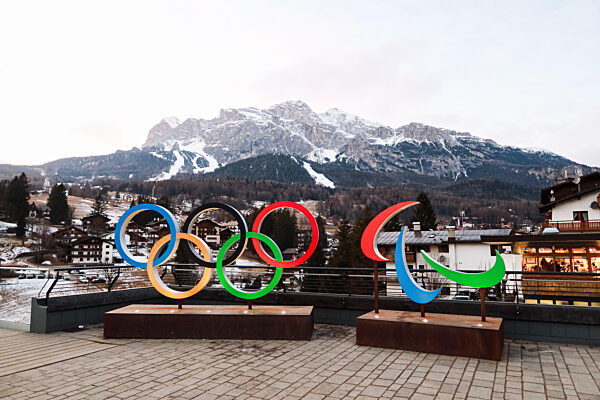 Daily Life Awaiting The XXV Winter Olympic And Paralympic Games Milano Cortina 2026 In Cortina D'Ampezzo