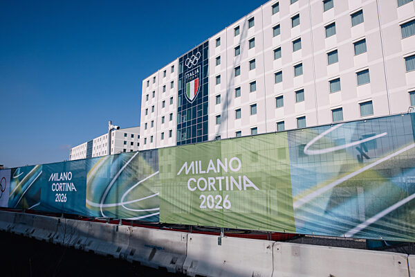 Daily Life One Week Before XXV Winter Olympic Games Milano Cortina 2026 In Milan