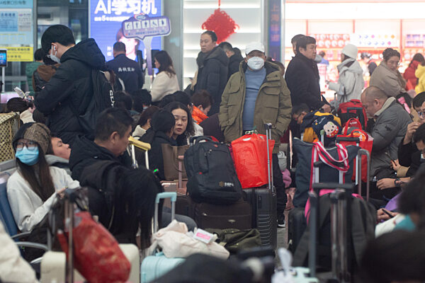 Travelling Ahead Of Chinese Lunar New Year In Shanghai
