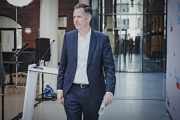 Berlin - Pressekonferenz mit dem FDP-Bundesvorsitzenden Christian Durr