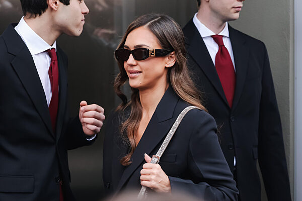 Celebrity Arrivals At Fendi Fashion Show During The Milan Fashion Week - Womenswear Fall/Winter 2026/2027 In Milan