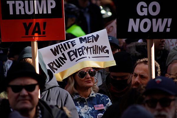 Protest In New York Following The US And Israeli Attack On Iran.
