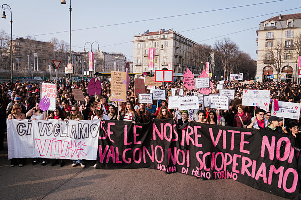 Demonstration For The International Women's Day