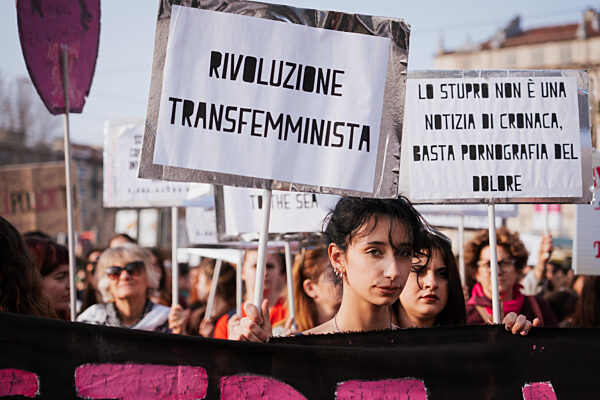 Demonstration For The International Women's Day