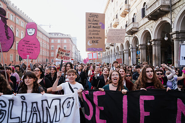 Demonstration For The International Women's Day