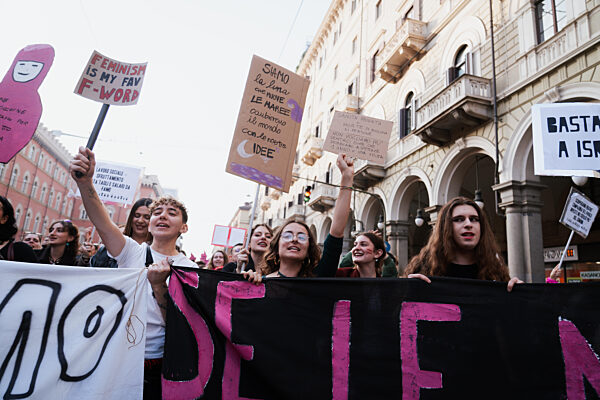 Demonstration For The International Women's Day