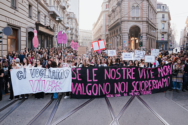 Demonstration For The International Women's Day