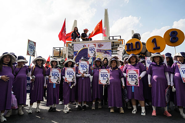 International Women's Day In Bangkok.