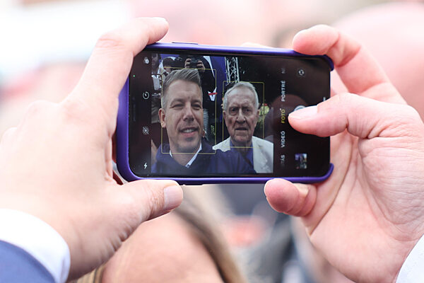 Peter Magyar Election Rally In Ivancsa