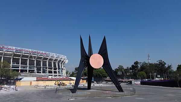 Estadio Azteca Under Rehabilitation Ahead 2026 FIFA World Cup