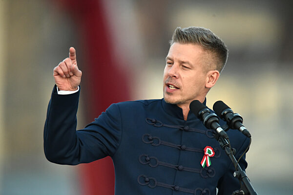 Tisza Party Holds A Major Rally On The Anniversary Of The 1956 Hungarian Revolution