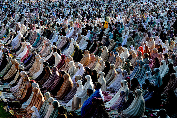 Muslims Celebrate Eid Al-Fitr In Indonesia