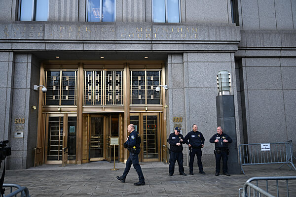 Protesters Gather Outside Nicolas Maduro Trial