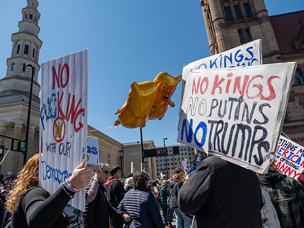 No Kings Day Protest In Cincinnati