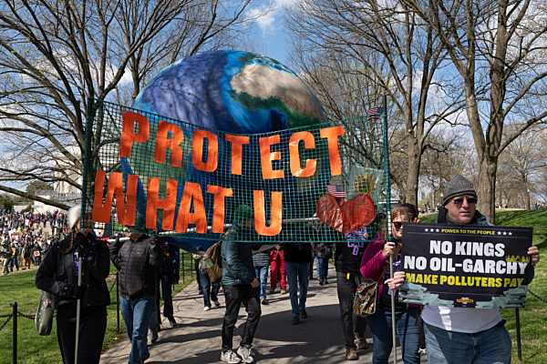 No Kings Protest In Washington D.C.