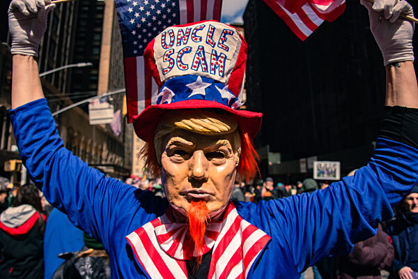 Over 100,000 Attend No Kings Protest In NYC.