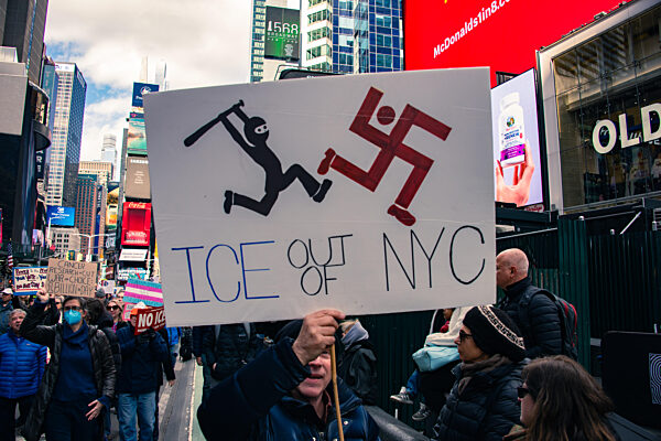 Over 100,000 Attend No Kings Protest In NYC.