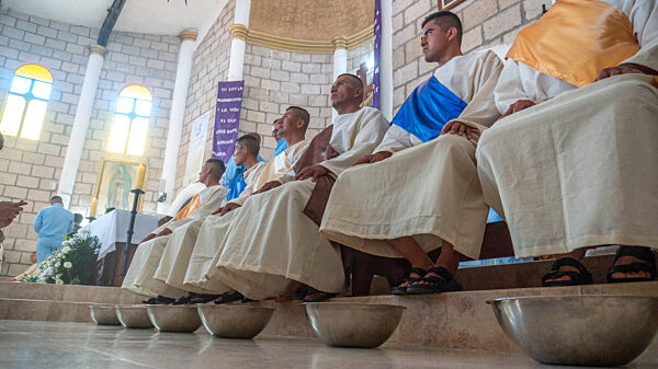 Holy Thursday Celebration In Queretaro