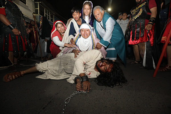Holy Thursday Procession For Holy Week Celebrations