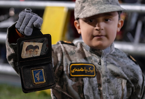 Rally In Support War Against U.S. And Israel