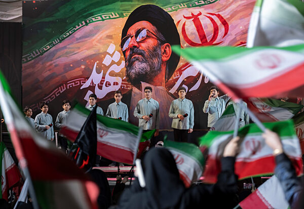 Rally In Support War Against U.S. And Israel