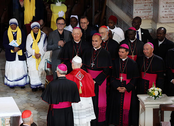 Pope Leo XIV In Algeria