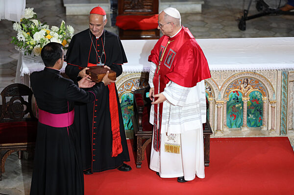 Pope Leo XIV In Algeria