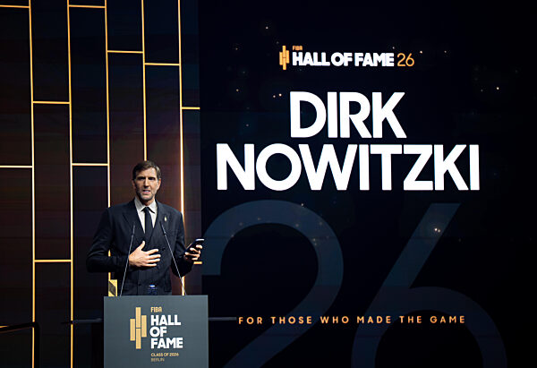 The FIBA Hall Of Fame 2026 Enshrinement Ceremony.