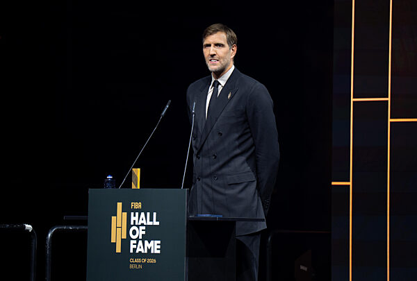 The FIBA Hall Of Fame 2026 Enshrinement Ceremony.
