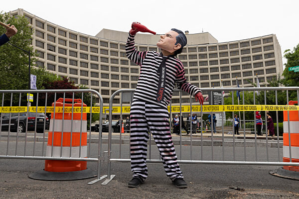 Protest At White House Correspondents' Dinner