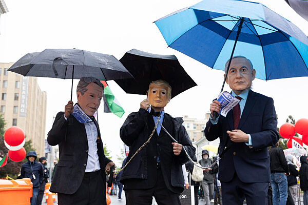 Protest At White House Correspondents' Dinner