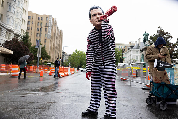 Protest At White House Correspondents' Dinner