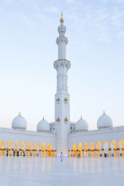 Sheikh Zayed Bin Sultan Al Nahyan Mosque, Abu Dhabi, United Arab Emirates, Middle East