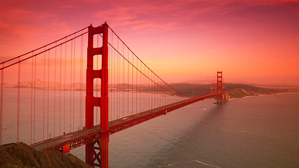 Golden Gate Bridge, San Francisco, California, United States of America, North America