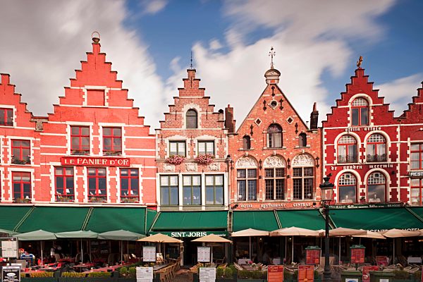 The Markt, Main Market Place, Bruges, Belgium