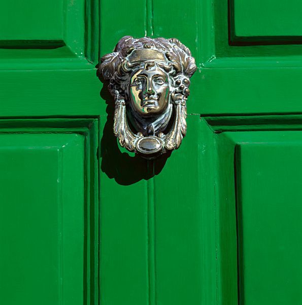 Georgian door, Dublin, County Dublin, Republic of Ireland, Europe