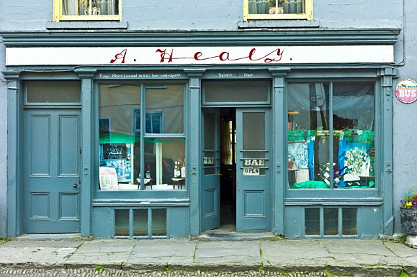 A. Healy traditional inn and public bar in Ennistymon, Ennistimon, County Clare, West of Ireland