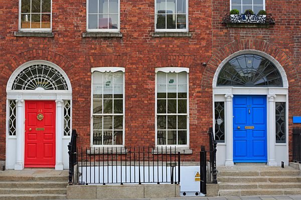 Georgian Door, Merrion Street Upper, Dublin City, County Dublin, Ireland