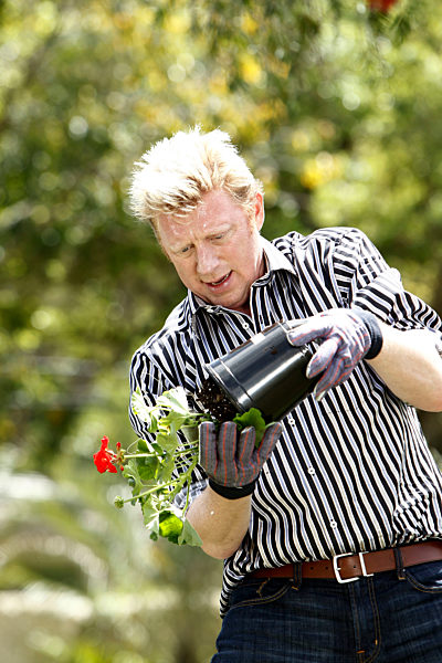 Making of Boris Becker fuer Praktiker Baumarkt