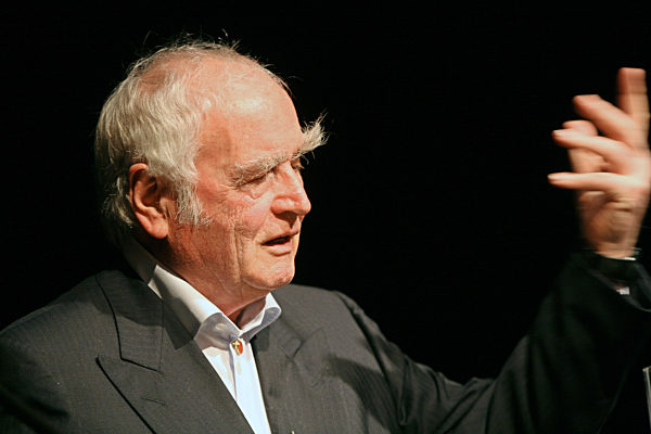 Der deutsche Autor Martin Walser liest anlässlich seines 80...