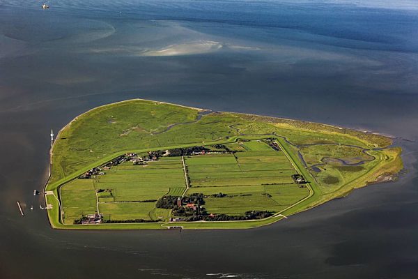 Küstenbereich der Insel Neuwerk - Insel in Hamburg, Deutschland